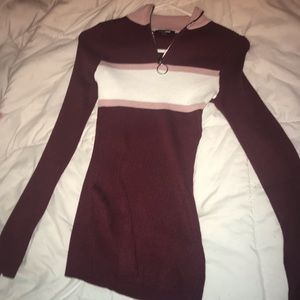 Fashion Nova tight fit sweater